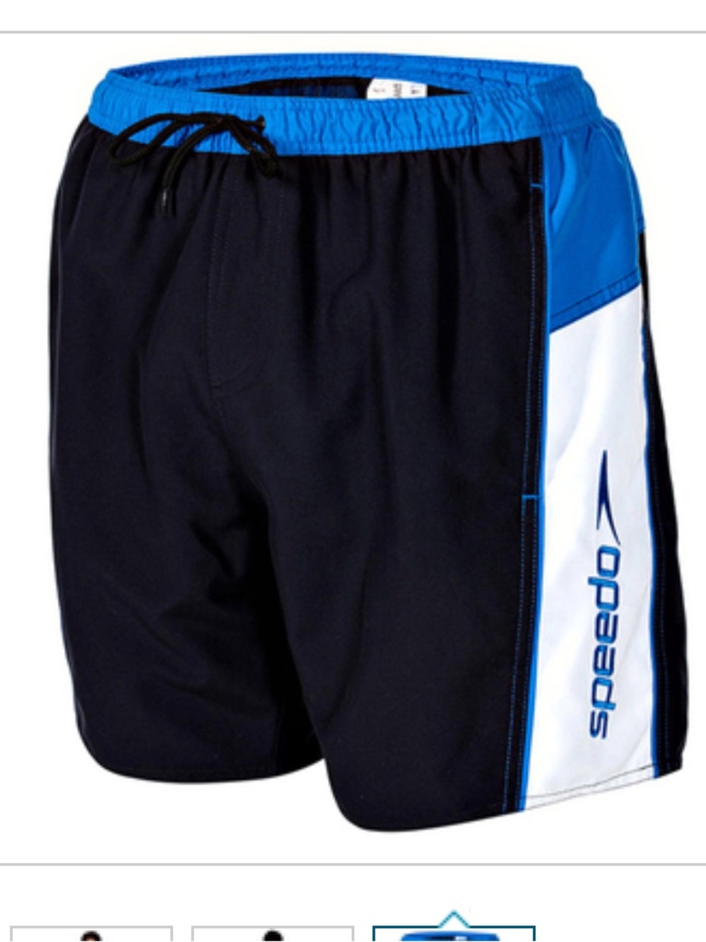Speedo Sport Splice 16 inch Watershort Black